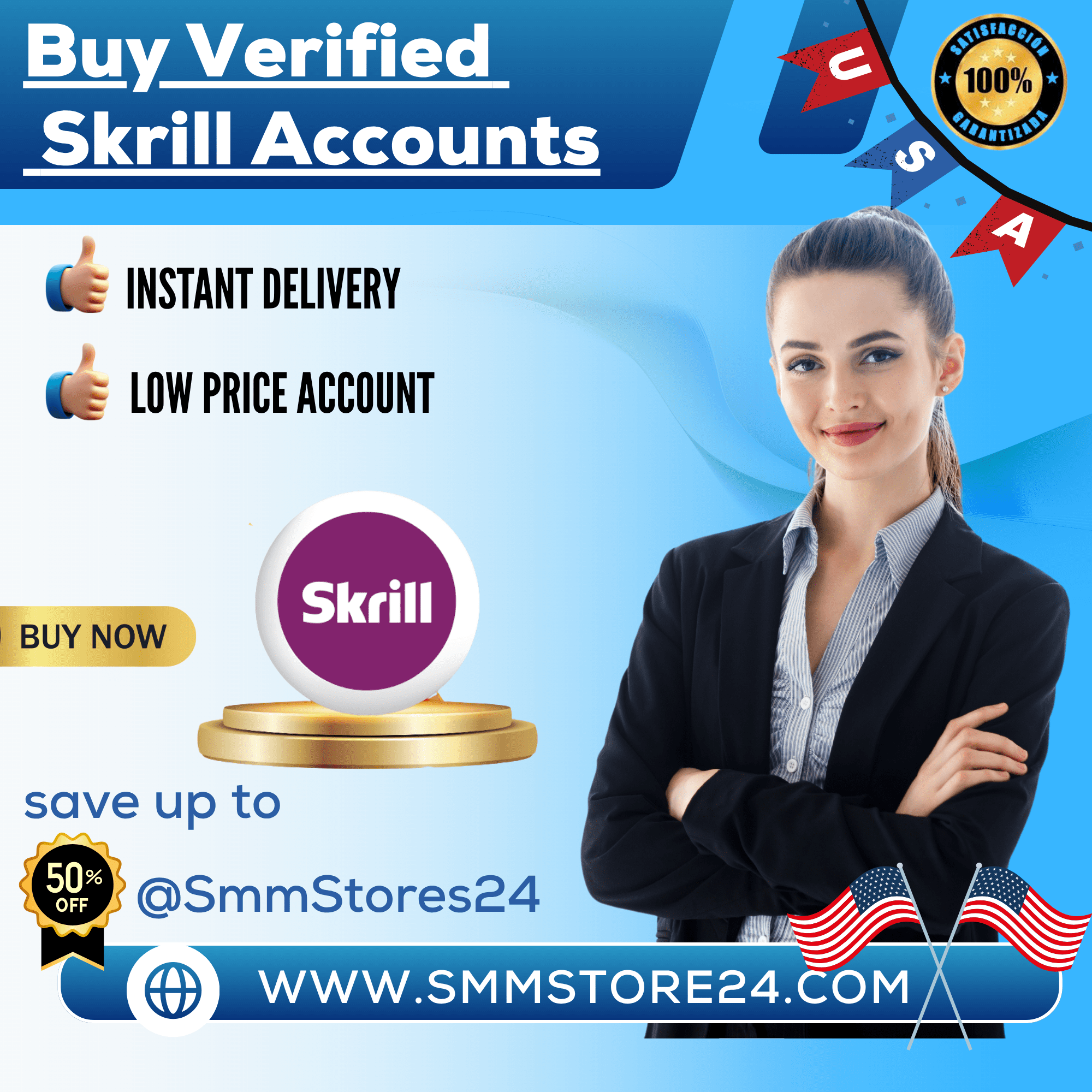 Buy Verified Skrill Accounts